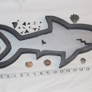 Wooden Shark Teeth Bank